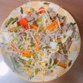 saokaka's cooksnap of when they made ごはんがススム☆野菜炒め.