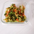 ぱふ's cooksnap of when they made ブロッコリーと人参のごまポン炒め.