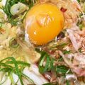 67luna's cooksnap of when they made 納豆と梅肉の釜玉うどん.