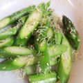 ぜんだいママ's cooksnap of when they made シラスとアスパラガスのさっぱり炒め.