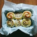 GUGUPEKORI's cooksnap of when they made 初めてでも簡単！手捏ねのシナモンロール.