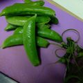 なっちゃん３１１'s cooksnap of when they made 時短簡単＊スナップエンドウの筋の取り方＊.