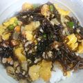 ちゅらwave's cooksnap of when they made 子供に人気★もずく丼.