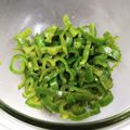 あたりめっこ's cooksnap of when they made レンジで簡単♪ピーマンのレモン和え.