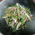 Coo1215's cooksnap of when they made 生ハムと薬味和えて簡単おつまみんんんん！.