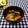 toraちゃん♪'s cooksnap of when they made 『焼いた油揚げのお味噌汁♪』.