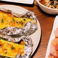 ❀しーやん❀'s cooksnap of when they made バジル風味＊海老マヨ詰めズッキーニボード.