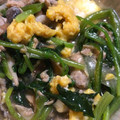 米の華's cooksnap of when they made ほうれん草とツナと卵の炒め物.