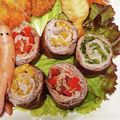 めいめい☆☆☆'s cooksnap of when they made カラフルピーマンのクルクル肉巻き♡.