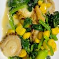 クック2WKK3M☆'s cooksnap of when they made ベビーホタテほうれん草コーンのバター炒め.
