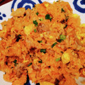 ☆mamingo☆'s cooksnap of when they made 簡単♪ 初めての豚キムチ炒飯.
