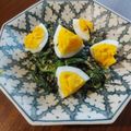 L0TUSR00TS's cooksnap of when they made タンパク質＆鉄分！ほうれん草ひじきゆで卵.