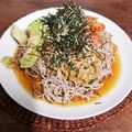 ふか谷's cooksnap of when they made 簡単♪キムチアボカド納豆の冷やしそば.