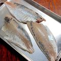 ルぴあ's cooksnap of when they made ハサミと骨抜きでかんたん鯵の3枚おろし.