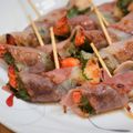 Nakatojias's cooksnap of when they made 簡単！おいしい！えびのベーコン巻き☆.