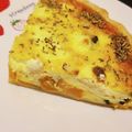 黒ひつじ亭's cooksnap of when they made 南瓜とクリームチーズのキッシュ.