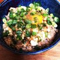 yosm♡'s cooksnap of when they made 簡単♡ポン酢と山椒で卵かけ納豆ごはん♡.