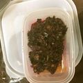 miyama222's cooksnap of when they made 葉ワサビ醤油漬け.