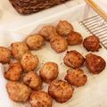 tsuki_m's cooksnap of when they made ふわっふわ♪豚肉ダンゴの甘酢あんかけ.