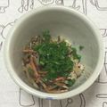 おはなすき's cooksnap of when they made 金平牛蒡と納豆の胡麻あえ.