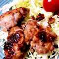 ゆずっここ's cooksnap of when they made 豚こま肉で♪なんちゃってつくね.