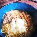 kinniko's cooksnap of when they made 簡単★本格★ 中華そば 醤油ラーメン.