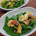 さくらスキップ's cooksnap of when they made 下茹で不要♡スナップエンドウの卵炒め.