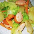 ブランシュkuu's cooksnap of when they made レタス消費に！レタス炒め.