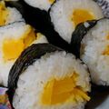 ひぃたろぉ～♪'s cooksnap of when they made こだわり細巻き寿司(たくあん).