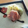 山ばあば's cooksnap of when they made さつまいもの三色茶巾.