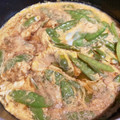 huu_ka's cooksnap of when they made 絹さやの卵とじ.