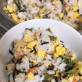 夕飯は６時です's cooksnap of when they made ＊リメイク＊ひじきの混ぜご飯＊.