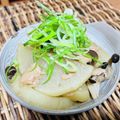 料理男子部🍻's cooksnap of when they made 超簡単！ツナが優しい♪大根としめじの煮物.