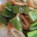 クック美月's cooksnap of when they made ピーマンとちくわのポン酢炒め.