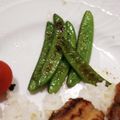 eiyoushi's cooksnap of when they made 簡単☆スナップエンドウ炒め.