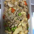 クックDY1LO6☆'s cooksnap of when they made 豚バラとたけのこのめんつゆバター炒め.