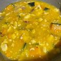 自由キッチン's cooksnap of when they made かぼちゃとさつまいものそぼろ煮.