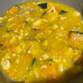 自由キッチン's cooksnap of when they made かぼちゃとさつまいものそぼろ煮.
