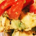 クックHJB3B6☆'s cooksnap of when they made 5分でできる！アボカド＆トマトサラダ.