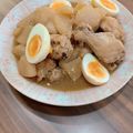 クック3500VQ☆'s cooksnap of when they made 手羽元と大根のこっくりスタミナ味噌煮.
