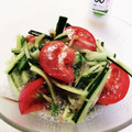 クックE662AA☆'s cooksnap of when they made トマトとオクラのさっぱり和え.