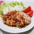 ぱふ♪'s cooksnap of when they made ポークステーキ☆ステーキソース.