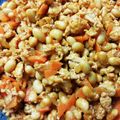 mizunyan's cooksnap of when they made 大豆と豚こまのケチャップ煮♪.