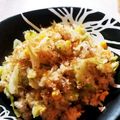 ★fuuchan★'s cooksnap of when they made ツナ、キャベツ、コーンの炒飯.