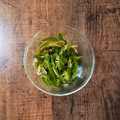 クックL8U9HI☆'s cooksnap of when they made ピーマンとしらす炒め☆ﾊﾟﾊﾟｯと簡単♪.