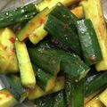 クッキングパディ's cooksnap of when they made 焼肉屋さんの豆板醤きゅうり.
