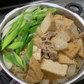 もぐもぐ人's cooksnap of when they made すき焼き風♪　厚揚げと豚肉と白ねぎの煮物.
