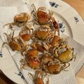 micchanhi's cooksnap of when they made ビールのつまみに最高〜☆サワガニの素揚げ.
