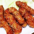 ﾋﾟﾛﾐ♡'s cooksnap of when they made 鶏むね肉のからあげ。甘辛手羽唐風。.