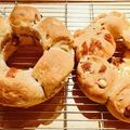 ゆんぺろ's cooksnap of when they made 全粒粉のちぎりパン.